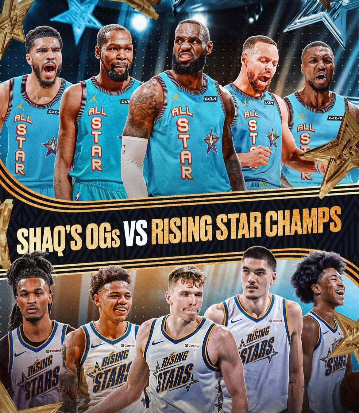 超级明星对决东西部全明星队锁定阵容的简单介绍