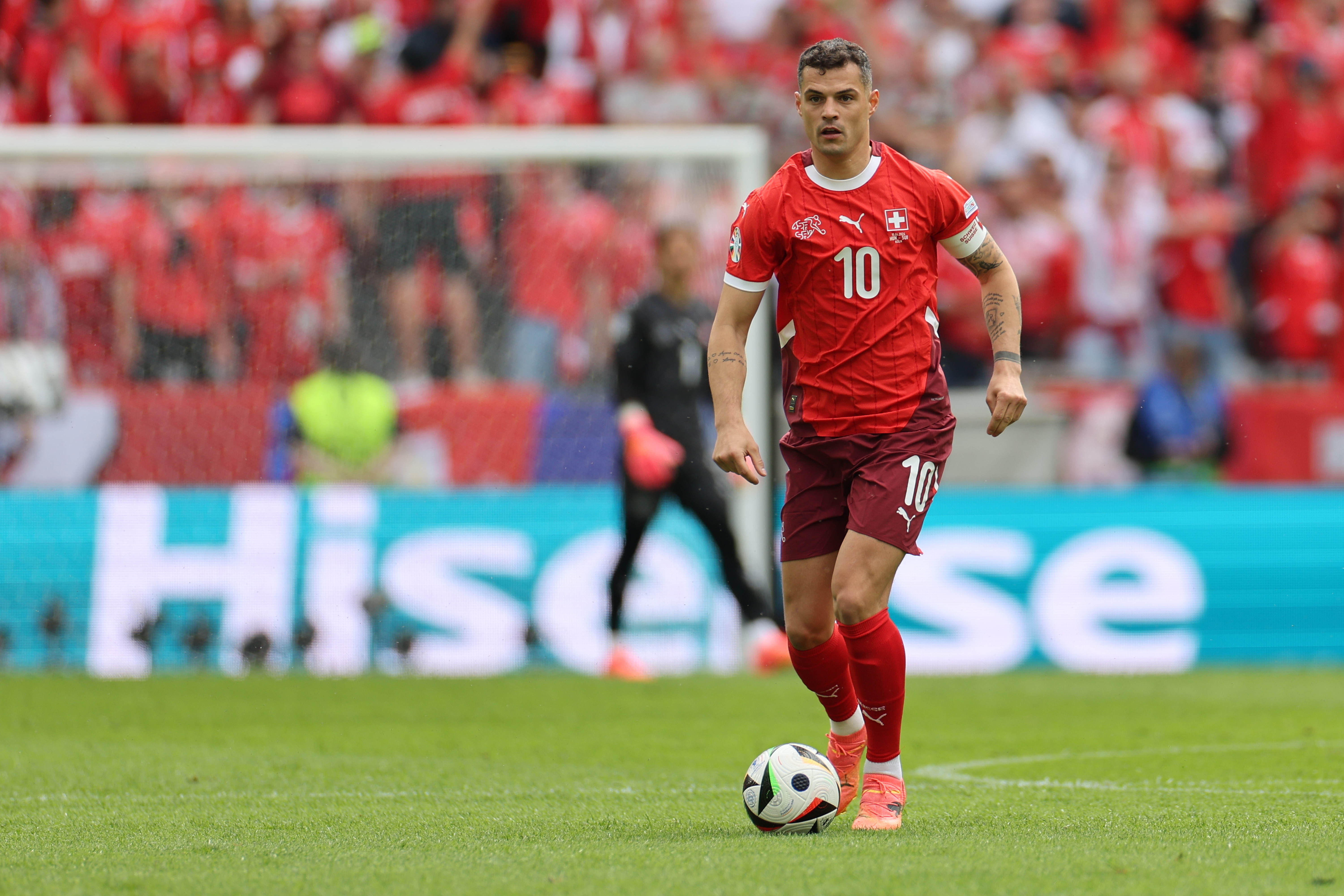 瑞士队逆袭克罗地亚，跻身欧洲杯半决赛