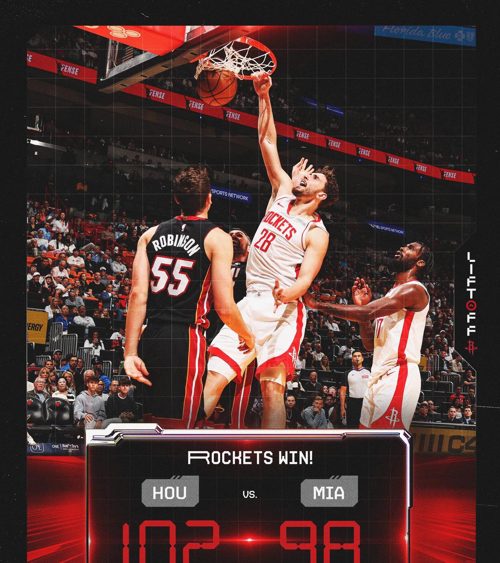 热火惊险战胜奇才,保持五连胜 热火惊险战胜奇才,保持五连胜